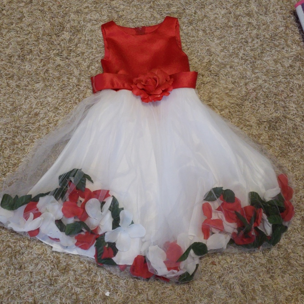 Christmas/ flower girl dress